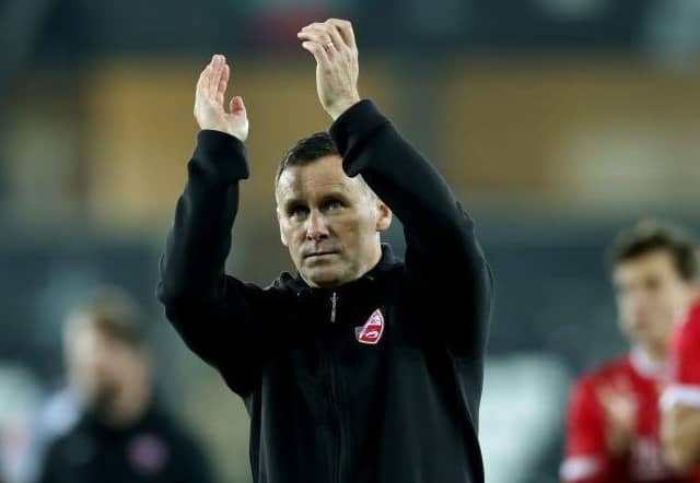 Morecambe boss Ged Brannan Picture: Eddie Keogh/Getty Images