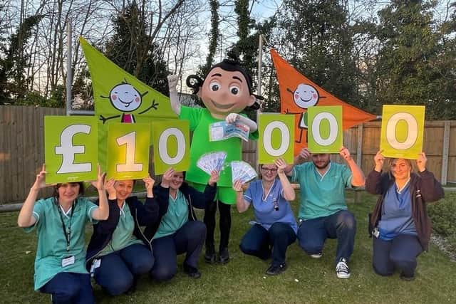 Derian House's lottery paid out £10,000 to a retired couple from Clayton-le-Woods