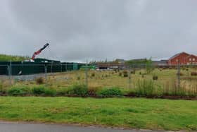 Land on which 80 homes are to be built in Buckshaw Viilage, accessed from Brookwood Way (image: Chorley Council)