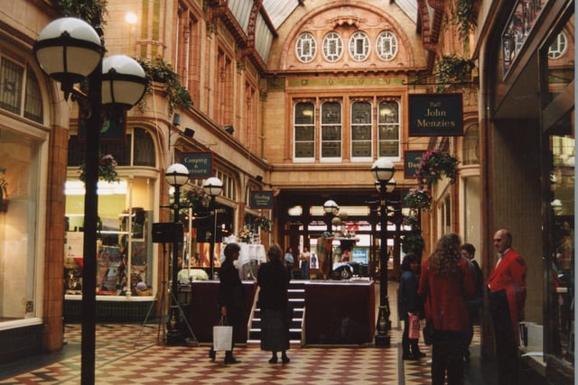 The interior of Miller Arcade is breathtaking