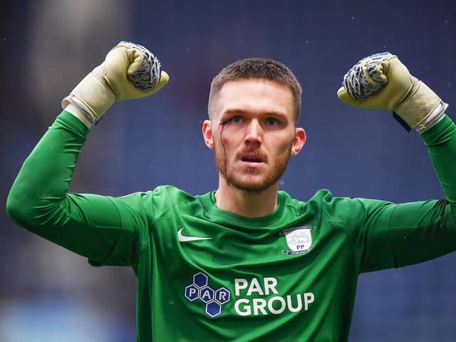 Preston North End's Freddie Woodman

Photographer Dave Howarth/CameraSport

The EFL Sky Bet Championship - Preston North End v Cardiff City - Saturday 11th March 2023 - Deepdale - Preston

World Copyright © 2023 CameraSport. All rights reserved. 43 Linden Ave. Countesthorpe. Leicester. England. LE8 5PG - Tel: +44 (0) 116 277 4147 - admin@camerasport.com - www.camerasport.com