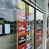 The huge signs in the window of Deepdale’s Wilko store read ‘Wilko administration sale, 1000s of reductions throughout the store’.