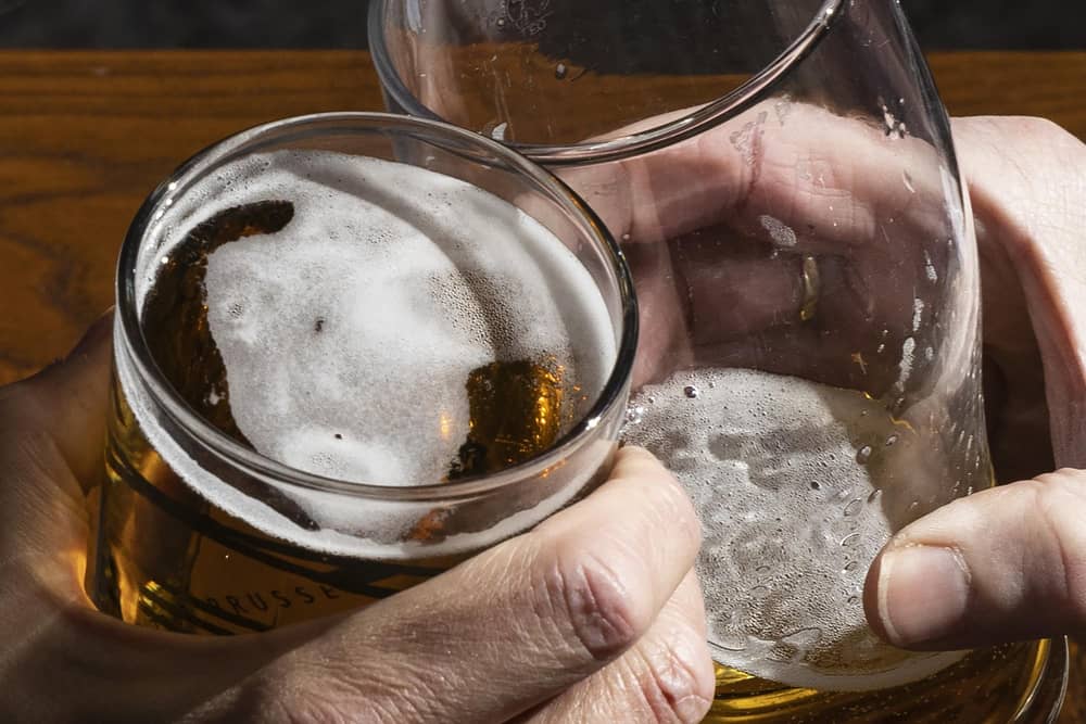 Pints of lager. Photo by Dan Kitwood/Getty Images