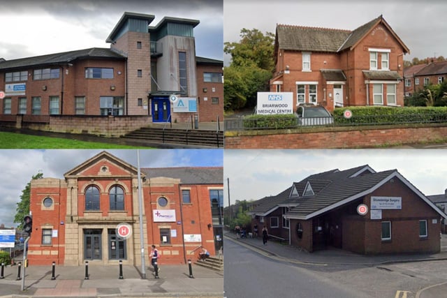 GP surgeries in NHS Greater Preston ranked by how many patients there are per GP.