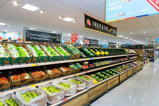 The new Aldi store opening later this month in Tarleton will be giving the first 30 people free fruit and veg
