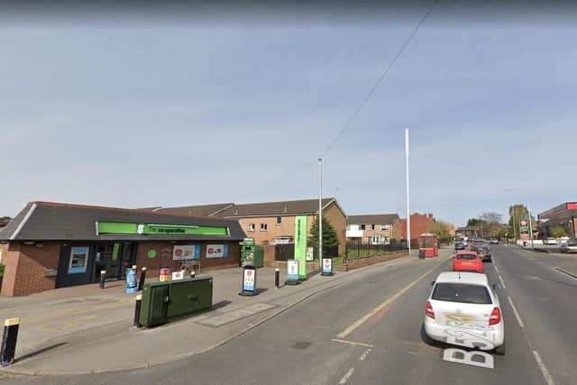 The man, aged in his 50s, was found unresponsive in a garden outside a home in Moor Road, Chorley yesterday morning (Monday, May 9)