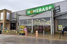 Homebase in Morecambe closed on February 9.