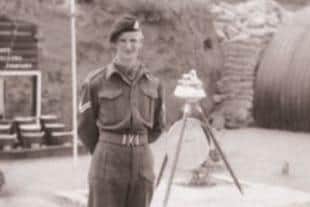 Terry during his National Service in Hong Kong