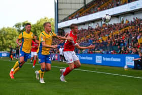 Morecambe midfielder JJ McKiernan Picture: Jack Taylor