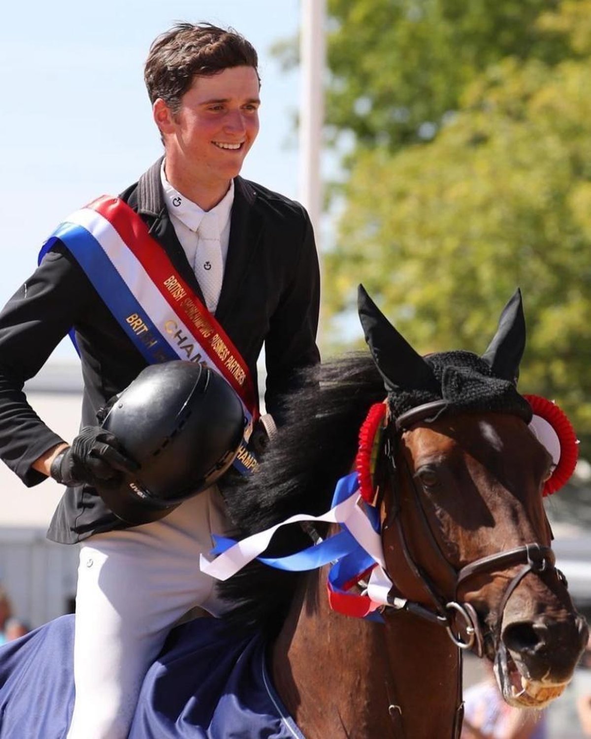 Triple crown puts Longton showjumper Robert Murphy on the road to stardom