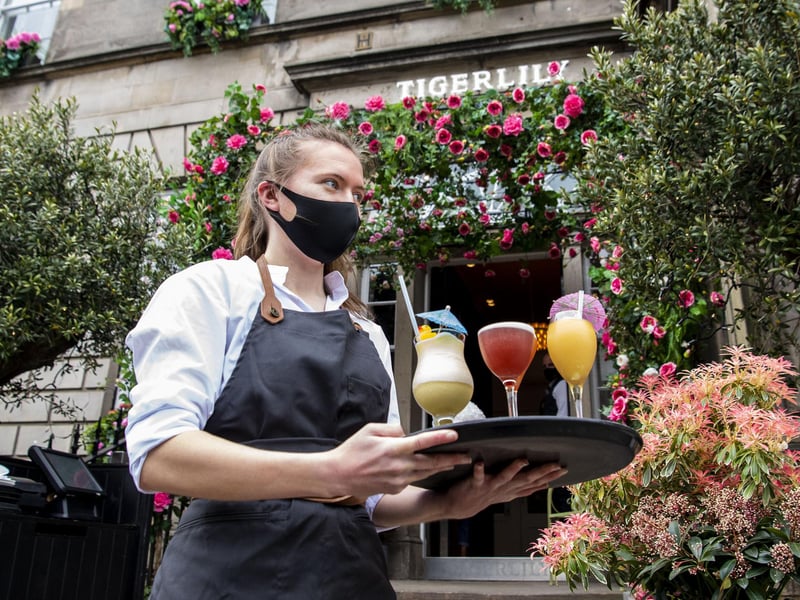 It's a busy day for hospitality staff in Scotland. Photo by Lisa Ferguson