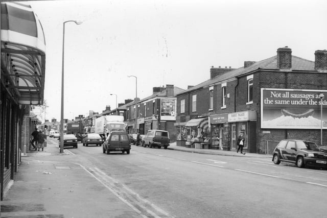 This image of New Hall Lane was taken in 1990, but it looks like it could be from even earlier than that