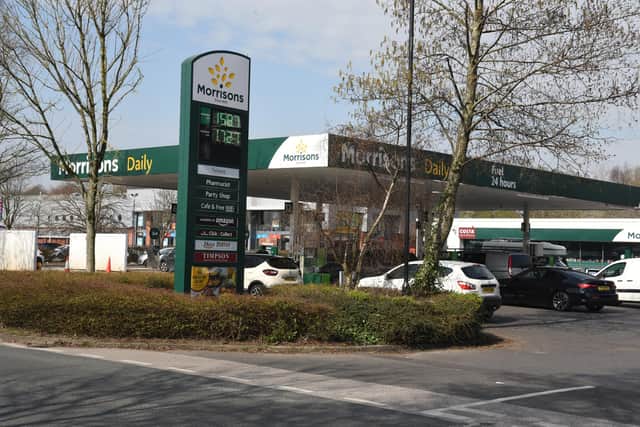 Morrisons Petrol Stations in Riversway, Ashton-on-Ribble, Preston.