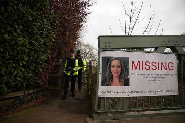 Wyre Council temporarily removed a number of contact details from its website after being harassed during the search for Nicola Bulley (Credit: Peter Byrne/PA Wire)