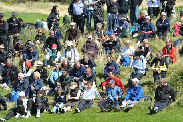 Crowds at the 2009 Ricoh Womens Open Golf at Royal Lytham