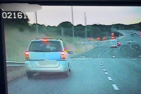 This vehicle was spotted travelling at speeds in excess of 100mph on the M6.
Police suspected it was being driven by a disqualified driver who had previously failed to stop, and was followed covertly by one patrol team, then "stung" by another, bringing it to a stop.
The driver turned out to be different, but they have been reported for the offences and will appear in court.