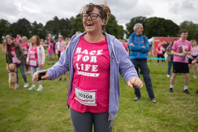 Runners and walker were delighted to have the opportunity to support Cancer Research UK in Race for Life in Preston's Moor Park
