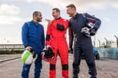 The real speed of Freddie Flintoff's Top Gear crash last year has been revealed. Image: BBC