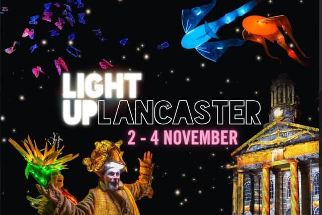 Light Up Lancaster takes place from November 2-4.