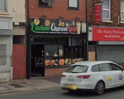 L'Italiano Charcoal Grill on Ribbleton Lane has a ONE STAR rating from the Food Standards Agency following its most recent inspection in April 2022