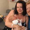 Gabriel Seamus Callaghan, born at Royal Preston Hospital, on July 16th, at 13:16, weighing 9lb 4oz, to Bernadette and Peter Callaghan, of Leyland