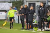 Chorley boss Andy Preece, centre, is certain there will be more twists and turns in the National League North this season (photo:dia_images)