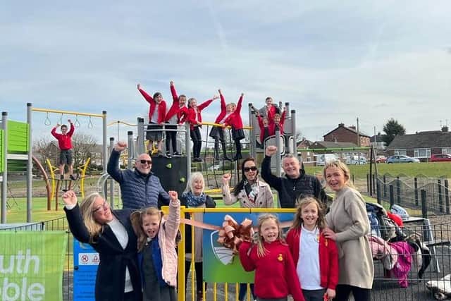 New £175,000 play area opens to public
