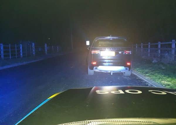 On day one of Operation Vanquish, nine drivers were found to be over the limit for drink or drugs when pulled over by the police. (Credit: Lancashire Police)