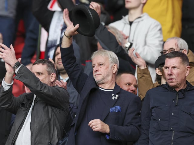 PNE fans at Middlesbrough