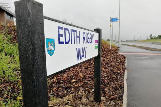 Edith Rigby Way was closed while police attempted to safely catch a loose horse