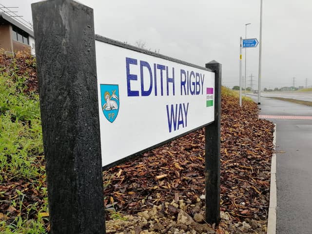 Edith Rigby Way was closed while police attempted to safely catch a loose horse