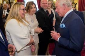Fleetwood pharmacist Aisling O'Brien meeting Prince Charles