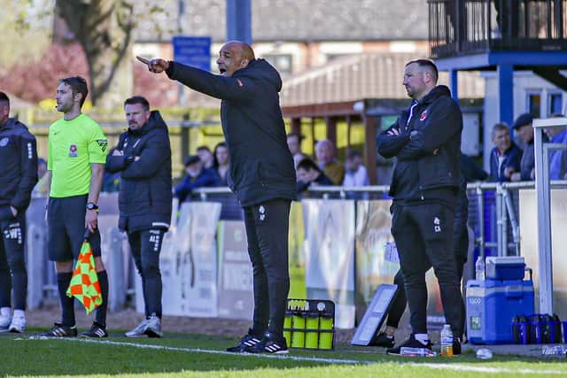 Chorley boss Andy Preece knows his side have more to do to secure a play-off spot (photo: David Airey/dia_images)