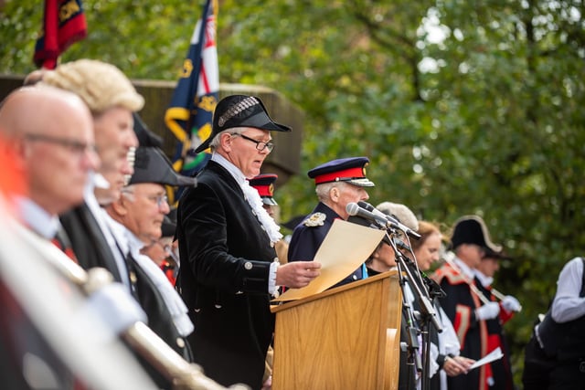 The Lancashire Proclamation was read out by the High Sheriff of Lancashire Martin Ainscough