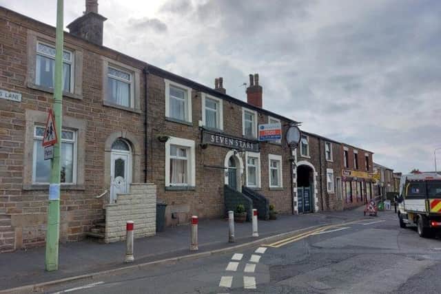 The Seven Stars Inn will soon be converted into shared accommodation for 10 people (image via Chorley Council's planning portal)