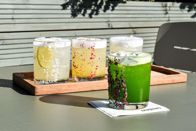Margarita Board at Fairham's Bar