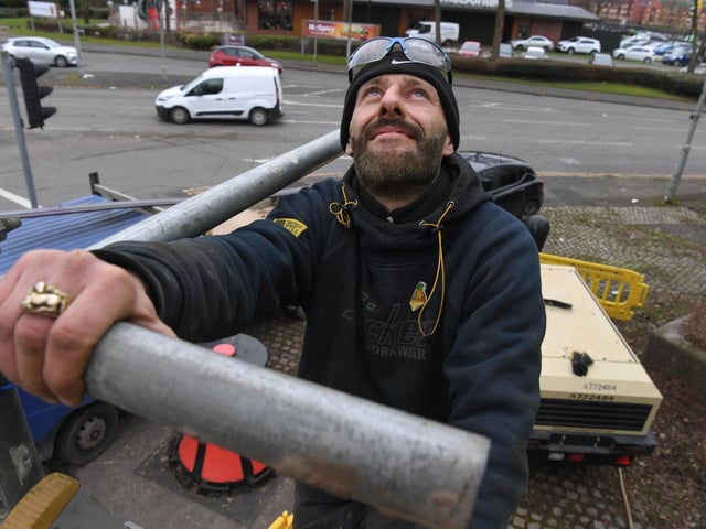 Ian Blakely of Sandblasting Lancashire, says the Nelson Buoys desperately needed the refurb work