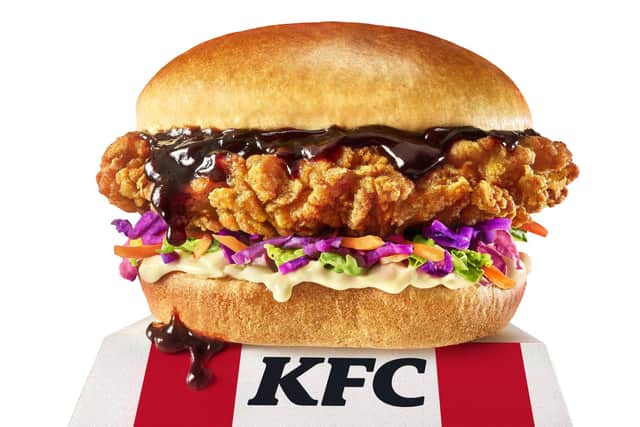 KFC Teriyaki Burger