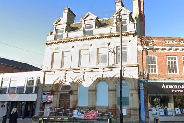 A decision is pending on whether plans submitted to turn a former HSBC Bank on Market Street into one and two bedroom flats alongside the erection of a two storey rear extension