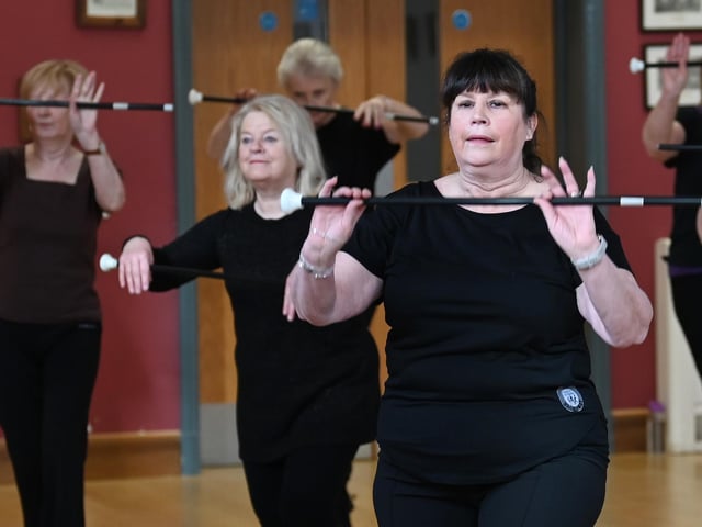 Keep fit while having fun at the On Broadway Dance Fitness class at Whittle-Le-Woods Village Hall, Chorley.