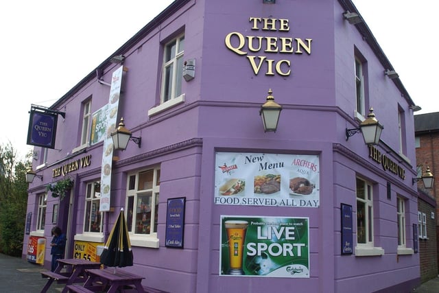 Situated on Moor Lane, the Queen Vic was an imposing and unusual shaped public house. Before being crowned as the Queen Vic it was known as the North Euston. The pub closed in 2010 and remained empty for a few years. But the memory remains as in 2014 it was turned into a fish and chip shop called - The Queen Vic