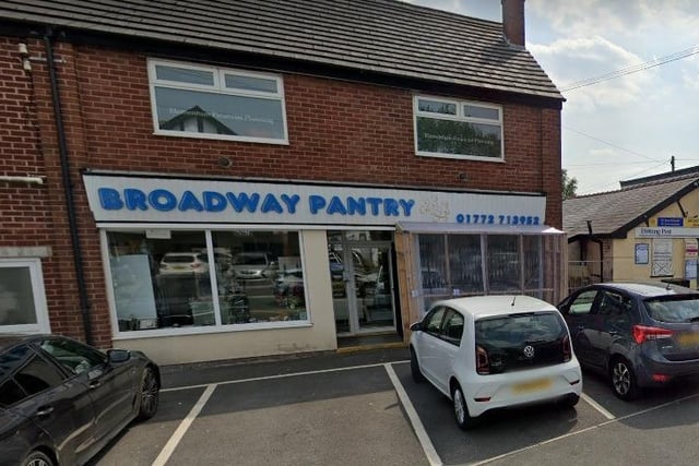 Broadway Pantry, Fulwood, has a rating of 4.7 out of 5 from 40 Google reviews. Telephone 01772 713952