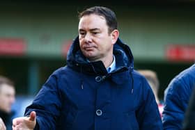 Morecambe manager Derek Adams Picture: Jack Taylor
