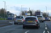 Bluebell Way, leading to junction 31A of the M6, where the new industrial estate could be built