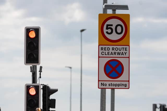 The plan was for the dual carriageway route to operate at 70mph until just weeks before it opened