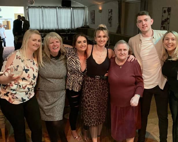 Cath Bland, who will celebrate her '21st' birthday on Thursday, February 29th, with her daughter Dorothy and grandchildren, at her 80th birthday celebrations