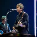 Noel Gallagher on stage at the Utilita Arena in Birmingham on Friday, December 15