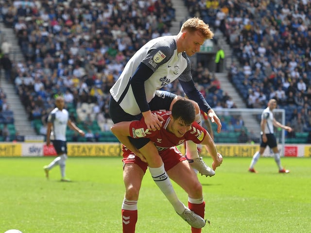 Another strong performance from the Liverpool loanee on the right hand side of the back three, to the point when Boro's Paddy McNair ended-up wrestling him! Again, was this his PNE farewell?