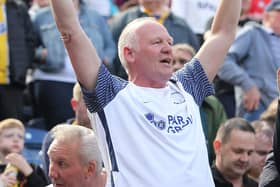 A Preston North End at their final home game of the season against Middlesbrough.