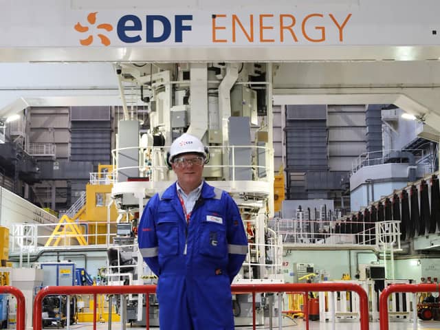 Nuclear industry leader returns to Heysham where he started his 40 year career